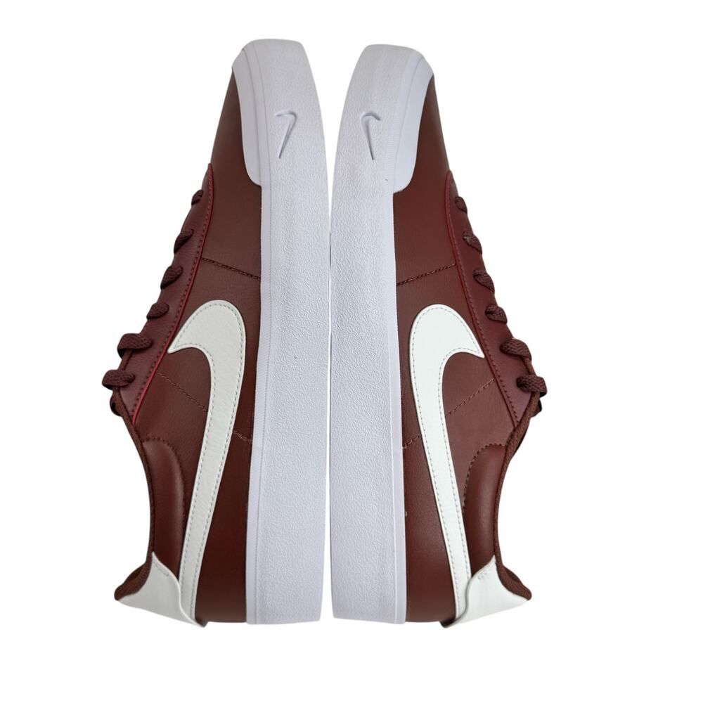 Nike Court Shot Men's Shoes Red Sepia/White/Redstone/Summit US 10.5 FQ8146 200 - Picture 4 of 9